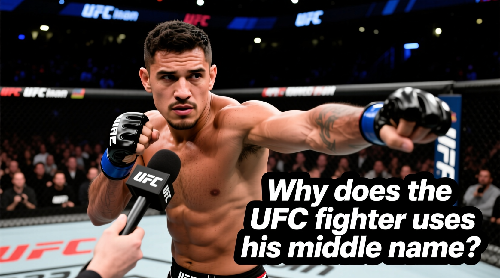 ian garry machado why does the ufc fighter use his middle name