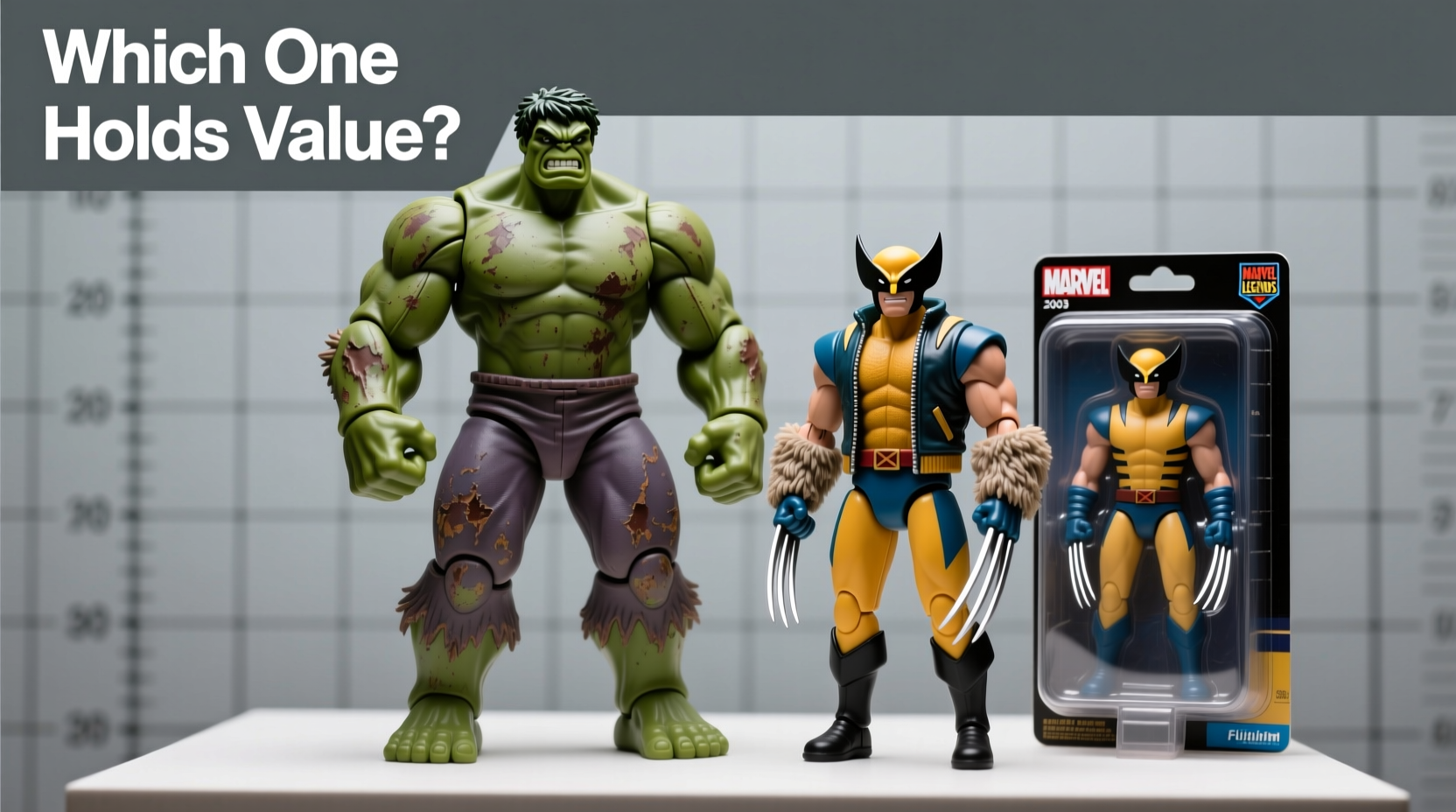 hulk vs wolverine which action figure is more likely to hold its value