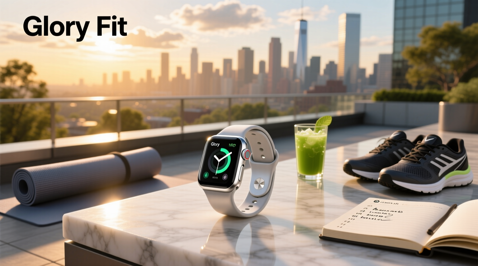 glory fit smart watch setup real world review