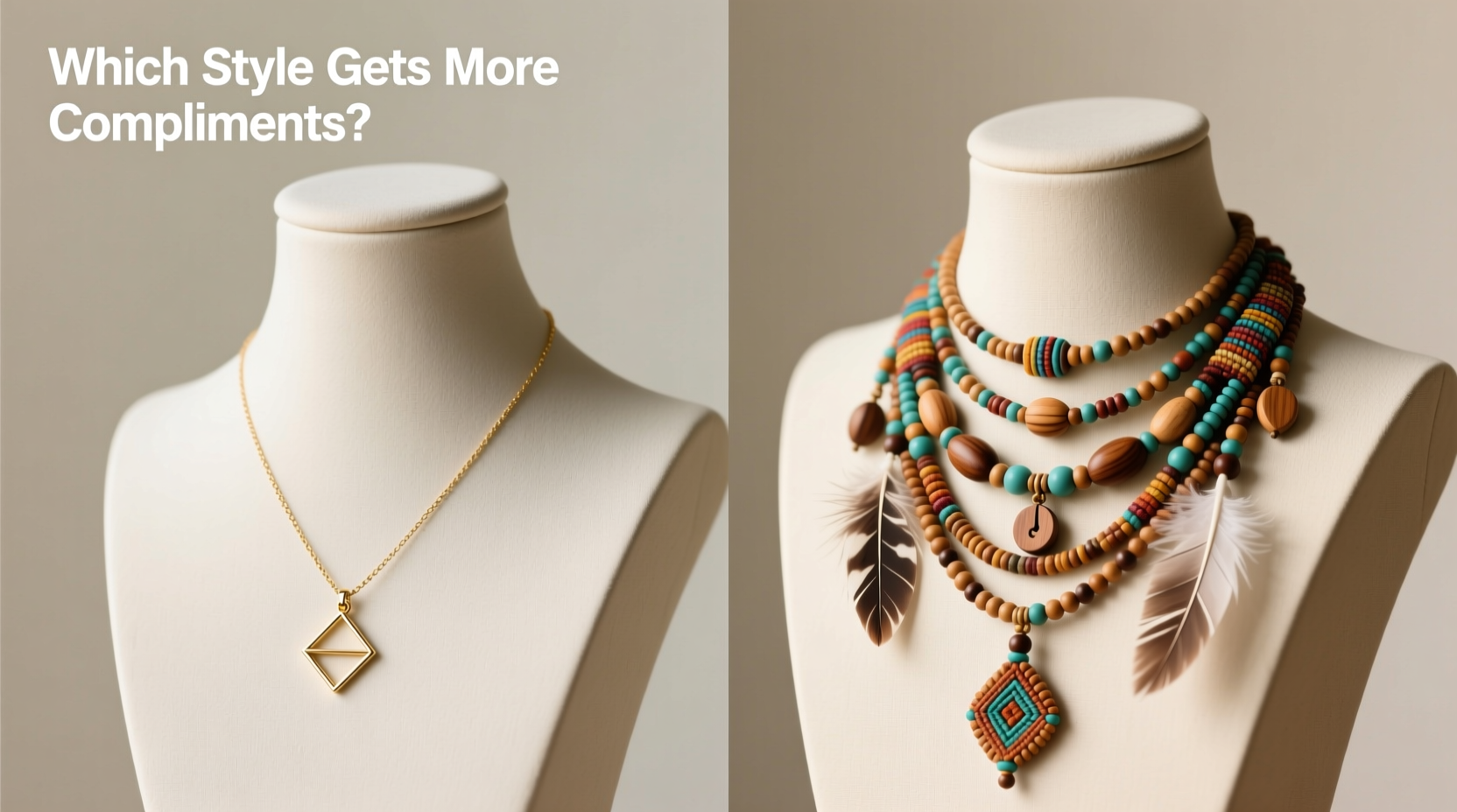 minimalist vs bohemian necklaces which style gets you more compliments on dhgate