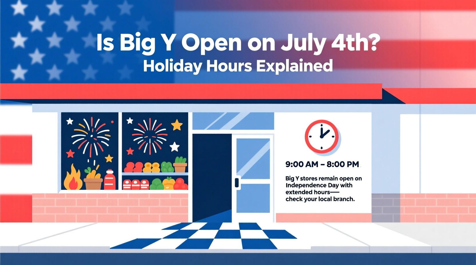 is big y open on july 4th