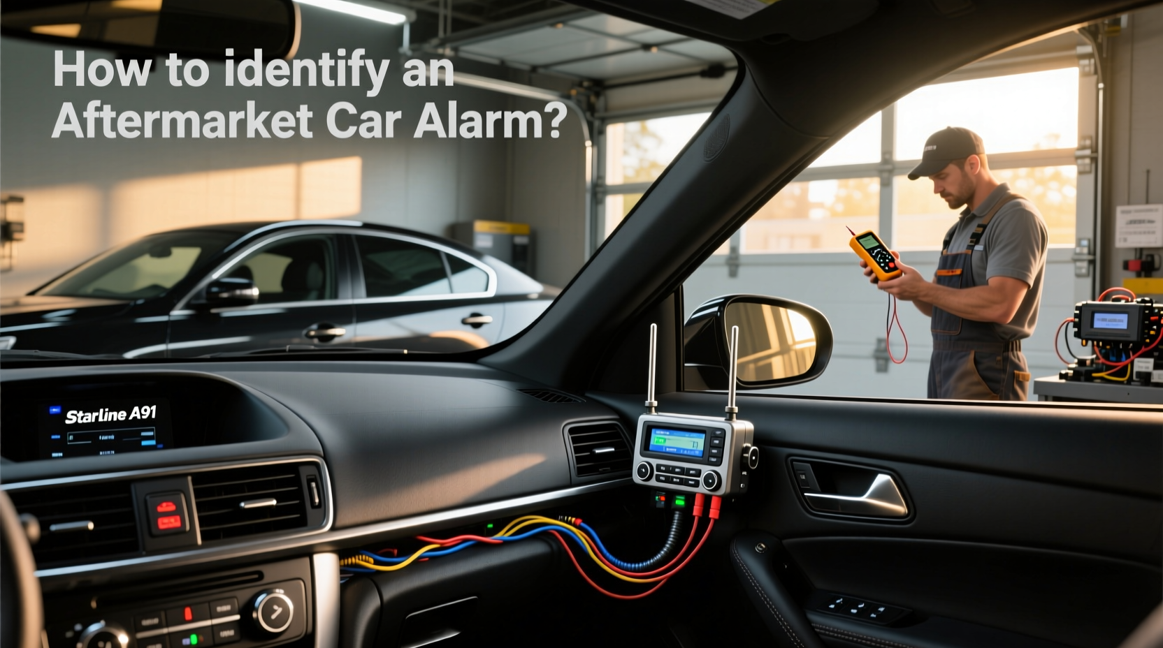 How to choose starline a91 two way car alarm,How to identify an aftermarket car alarm?