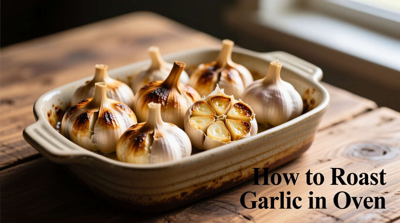 Perfect Oven-Roasted Garlic: Simple Step-by-Step Guide