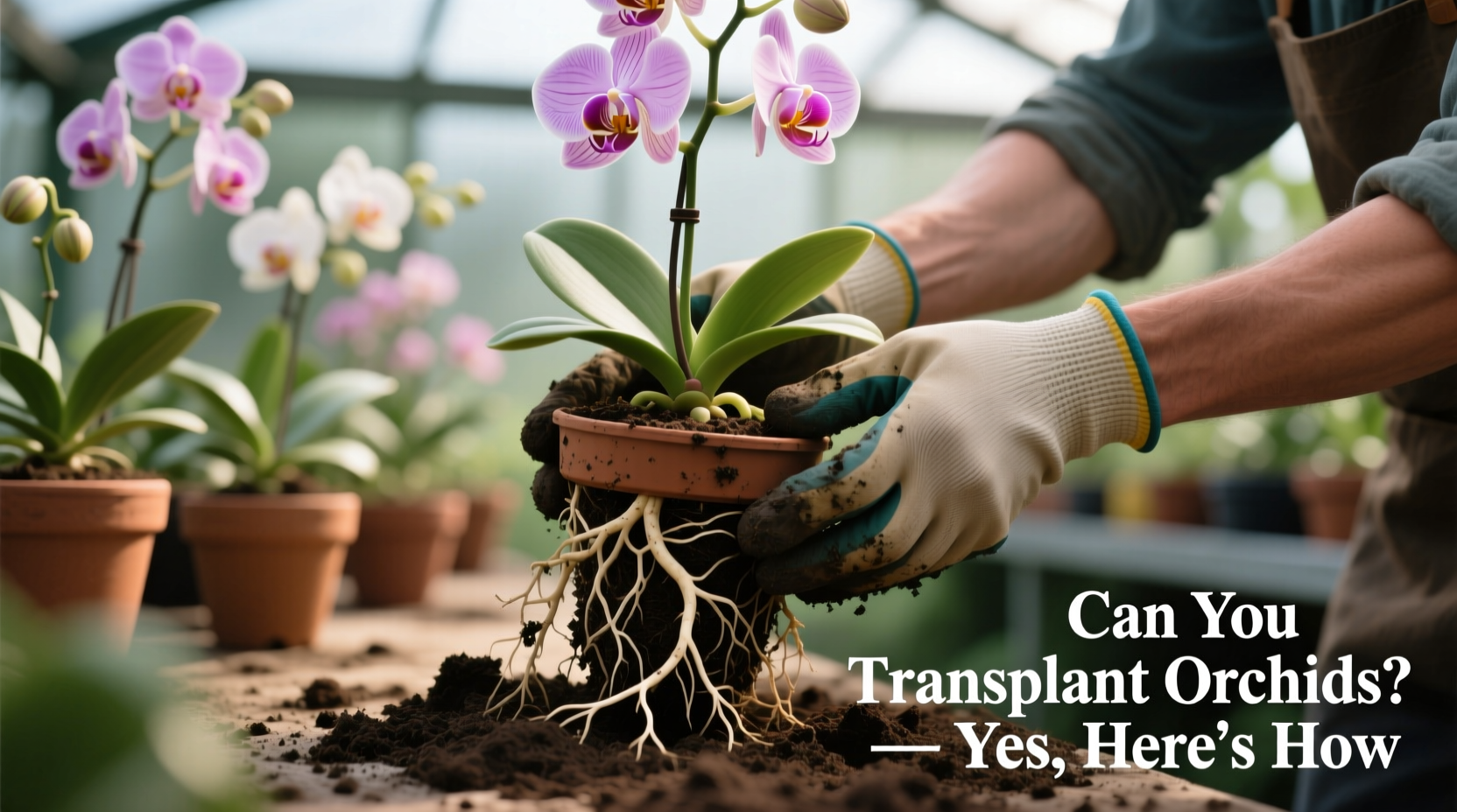 can you transplant orchids