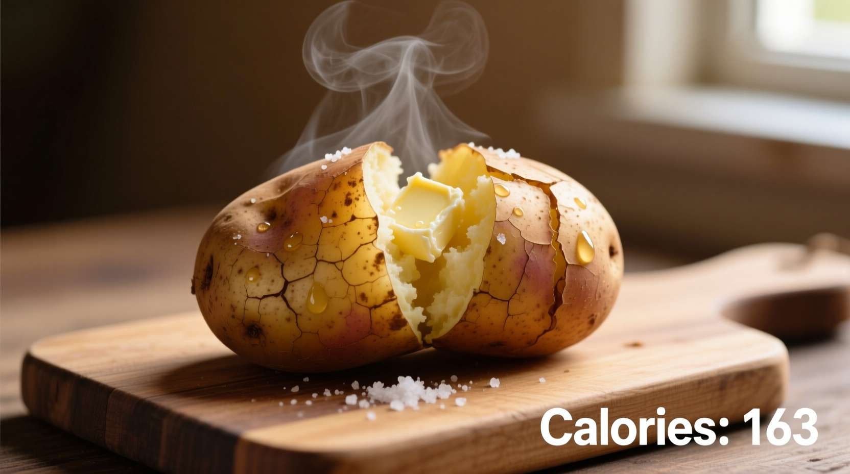 calories baked potato