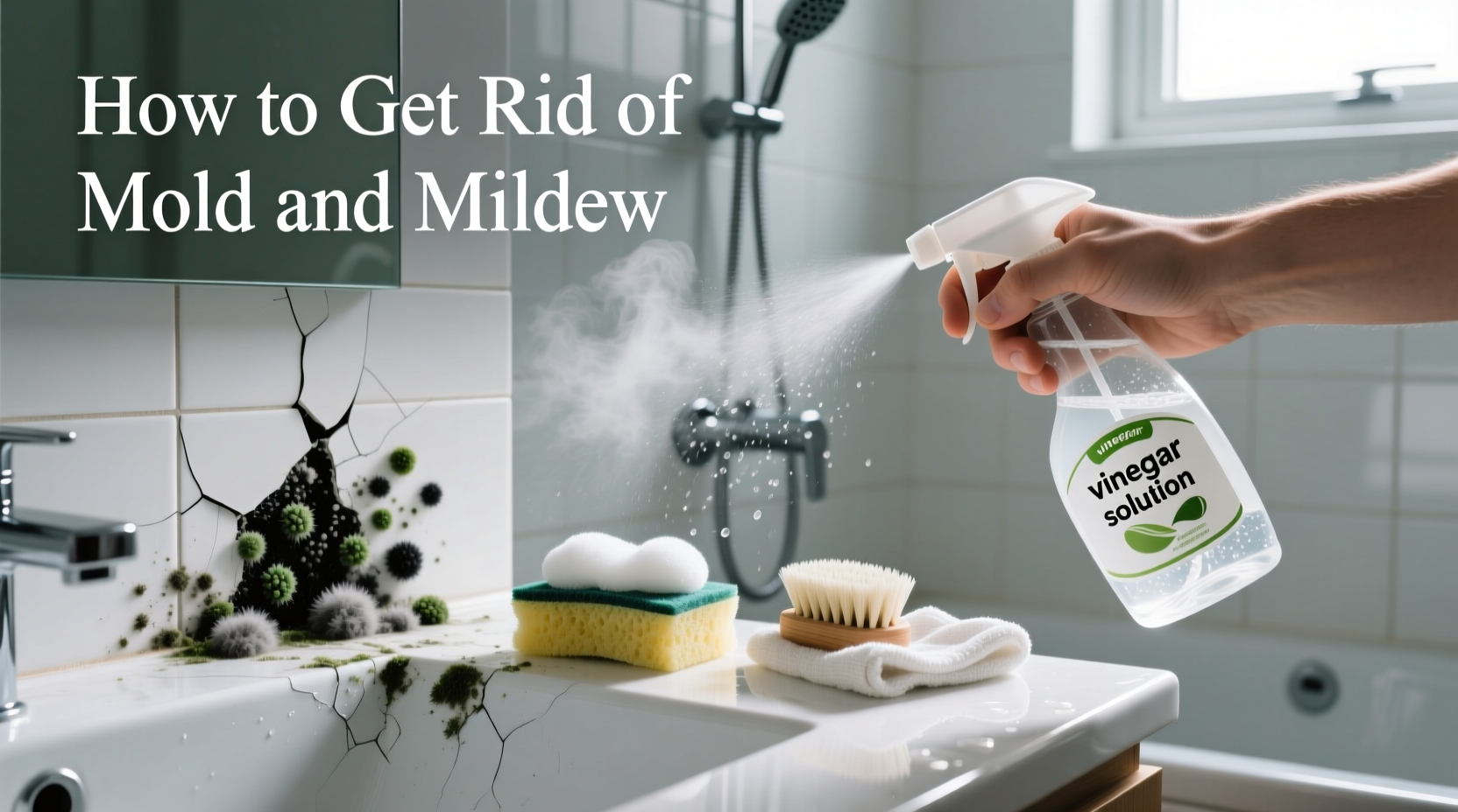 how to get rid of mold and mildew