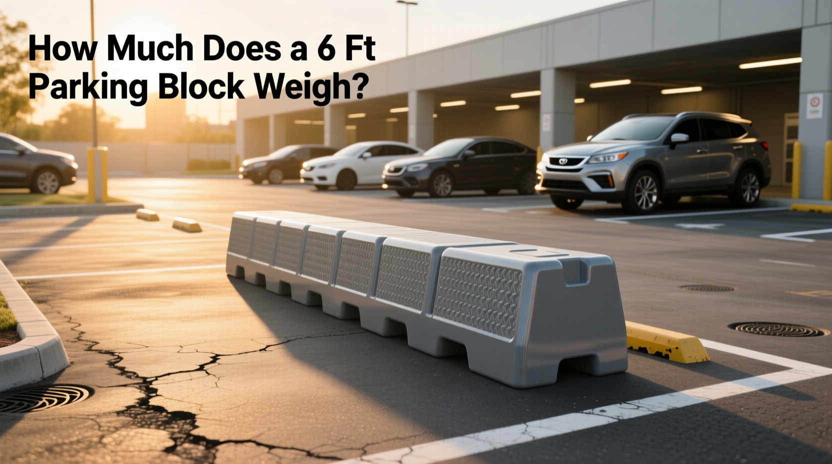 How to Choose a Plastic Car Parking Block: 6 ft Weight & Buying Guide