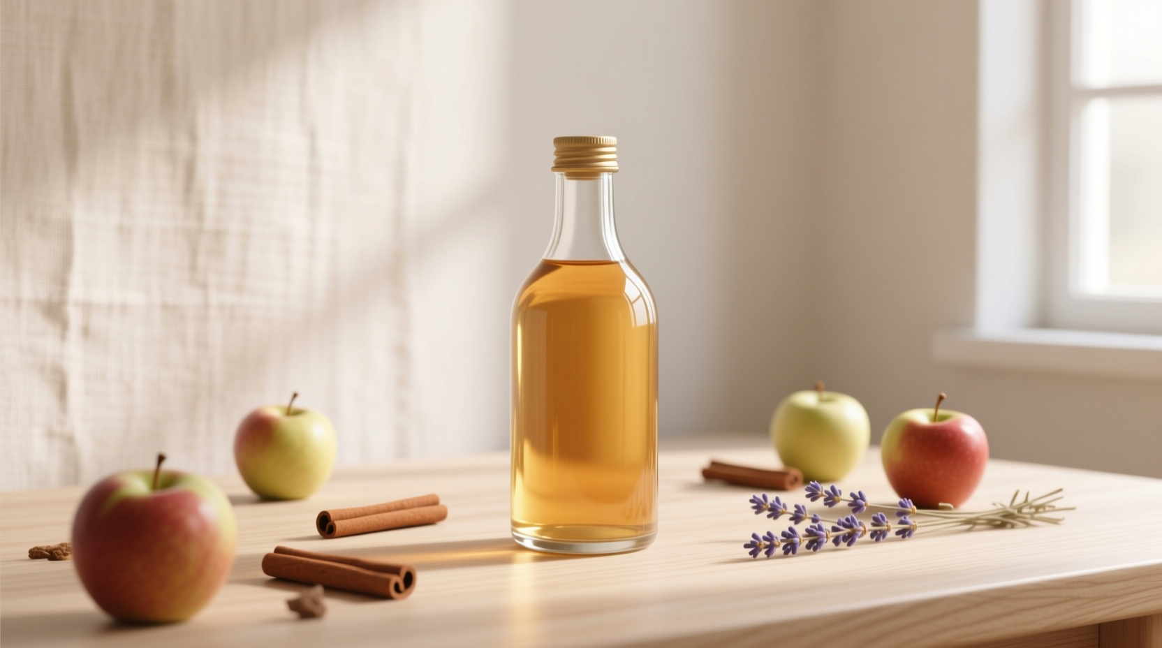 clean with apple cider vinegar