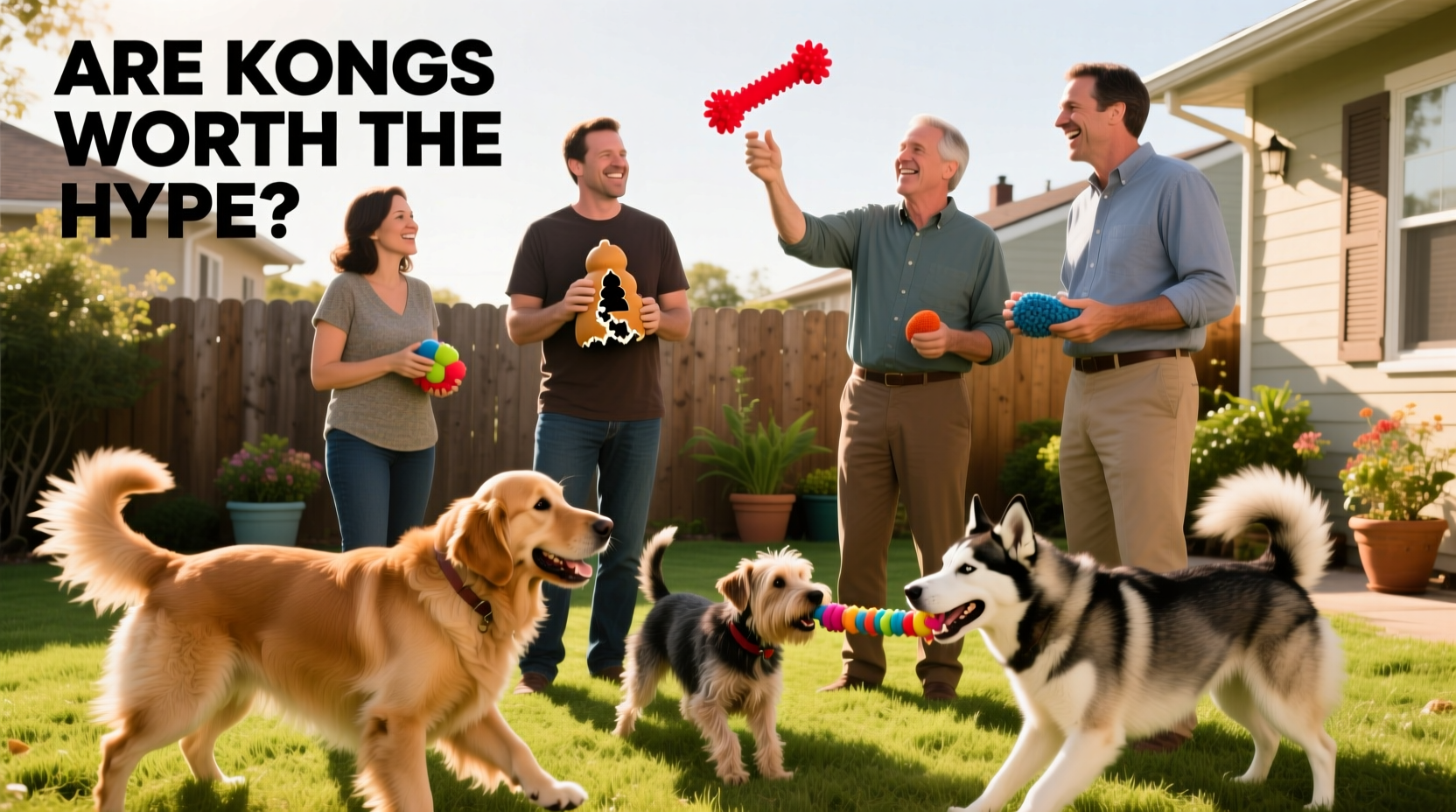 dog owners debate are kongs really worth the hype over squeaky toys