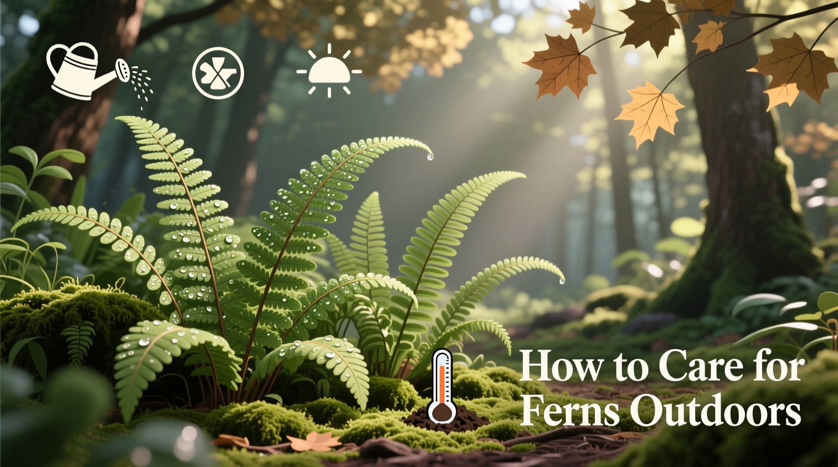 how to care for ferns outdoors