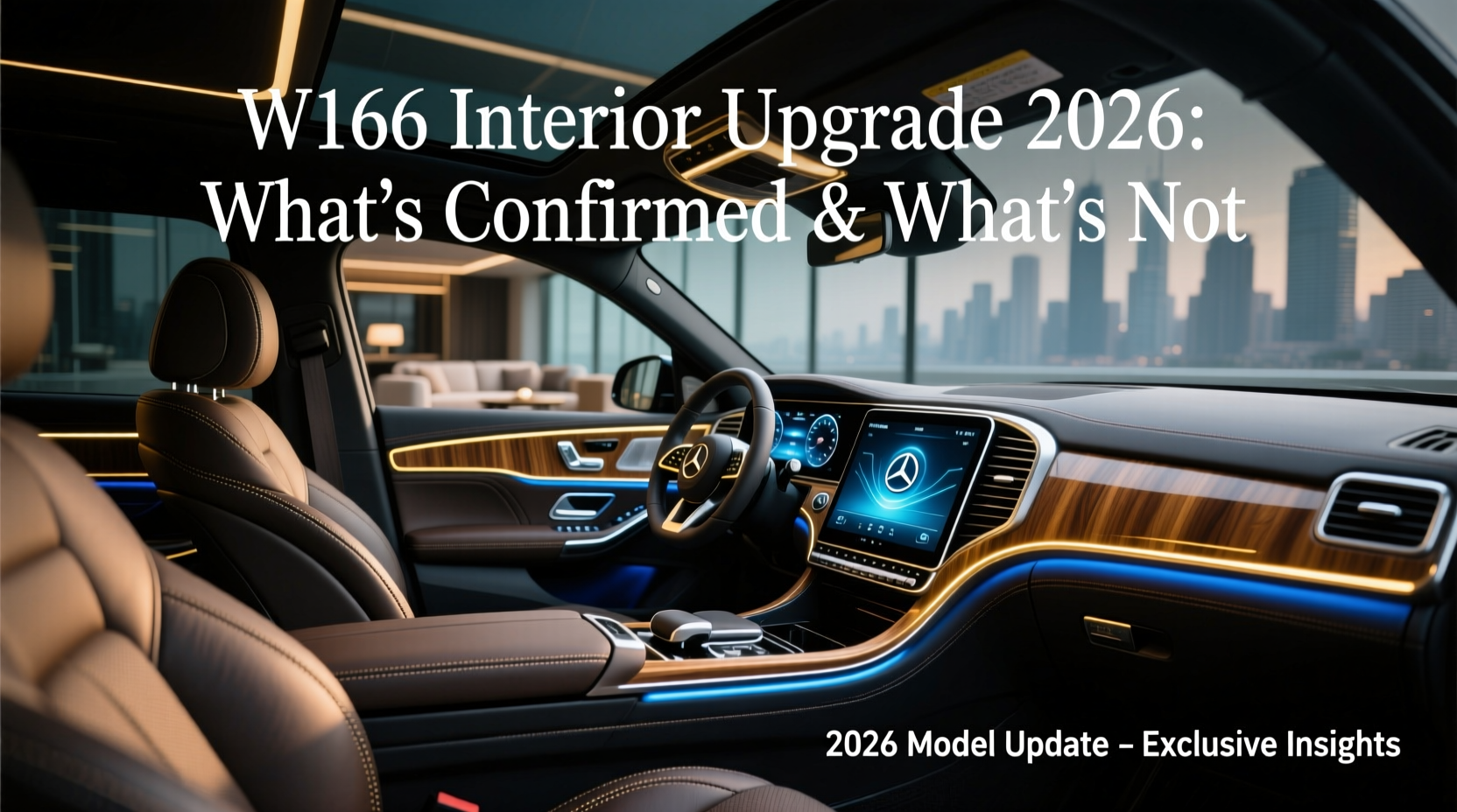 w166 interior upgrade 2026