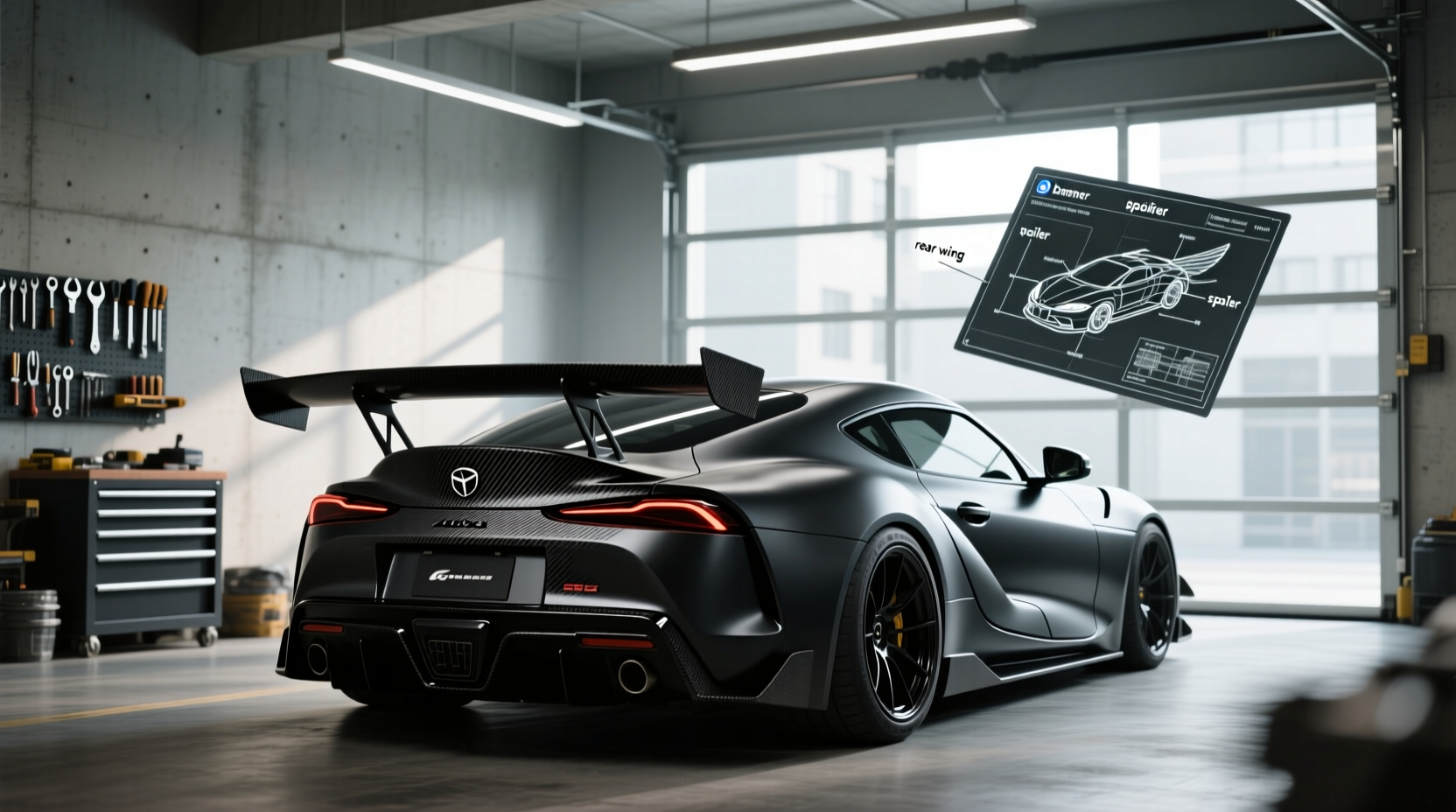 How to Choose Car Rear Wing, What's the Difference Between a Spoiler and a Rear Wing?