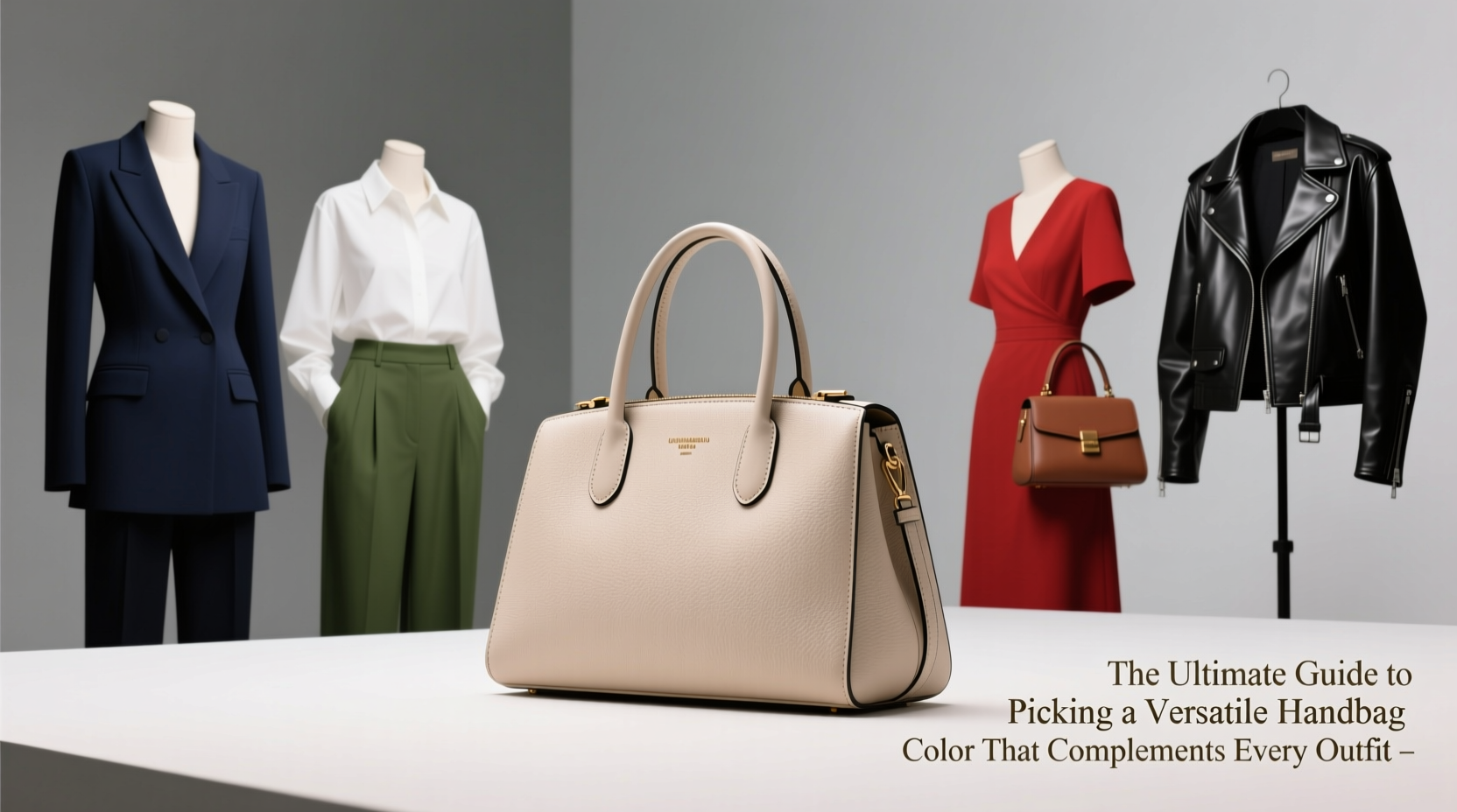 the ultimate guide to picking a versatile handbag color that complements every outfit