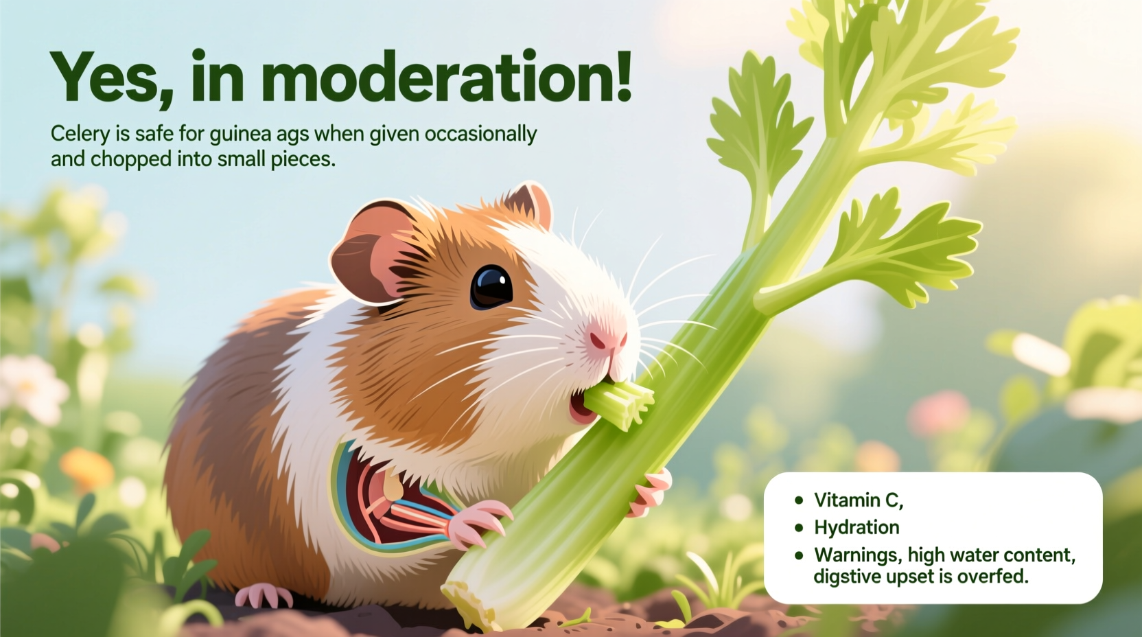 Can Guinea Pigs Eat Celery? Safe Feeding Guidelines