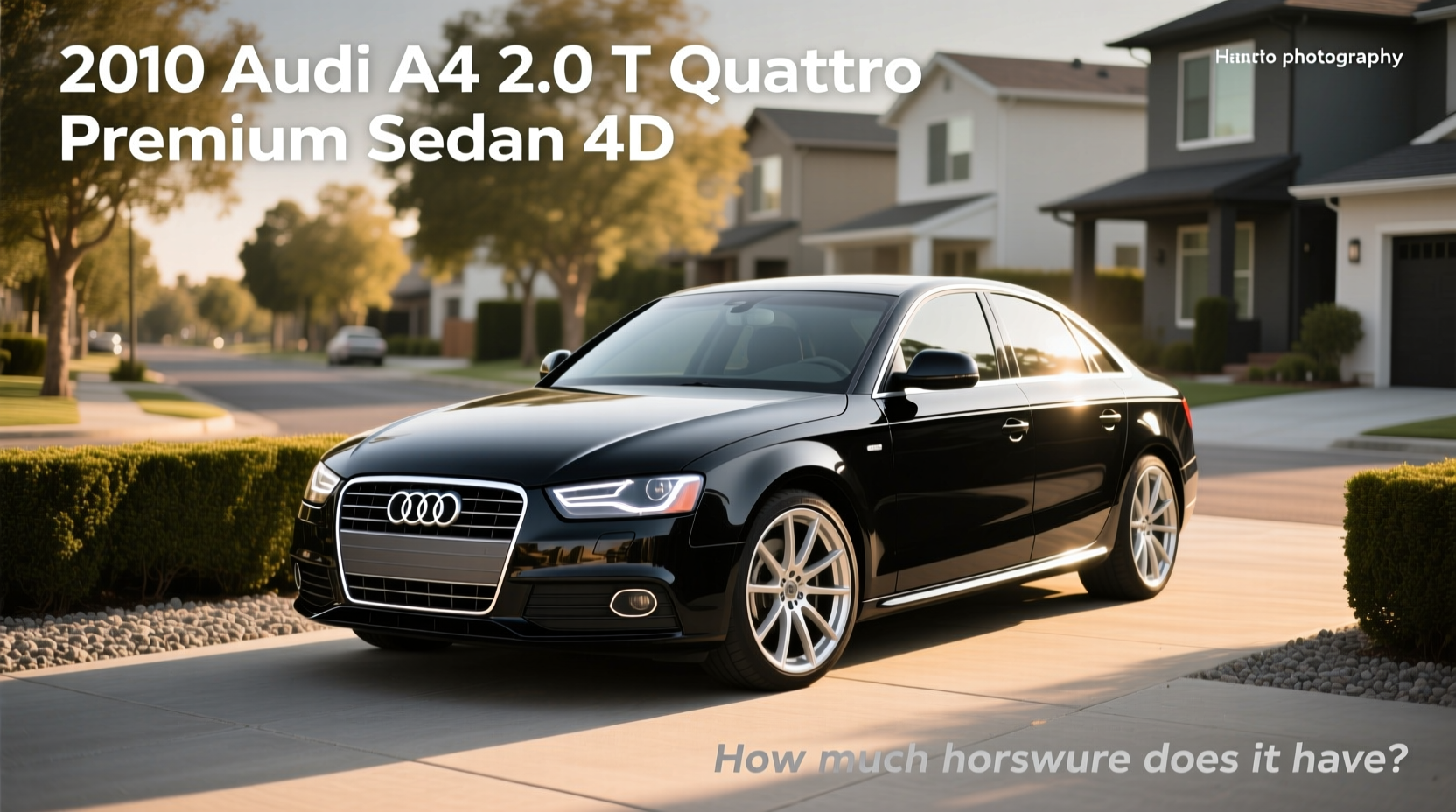 2010 Audi A4 2.0T Quattro Premium Sedan Guide