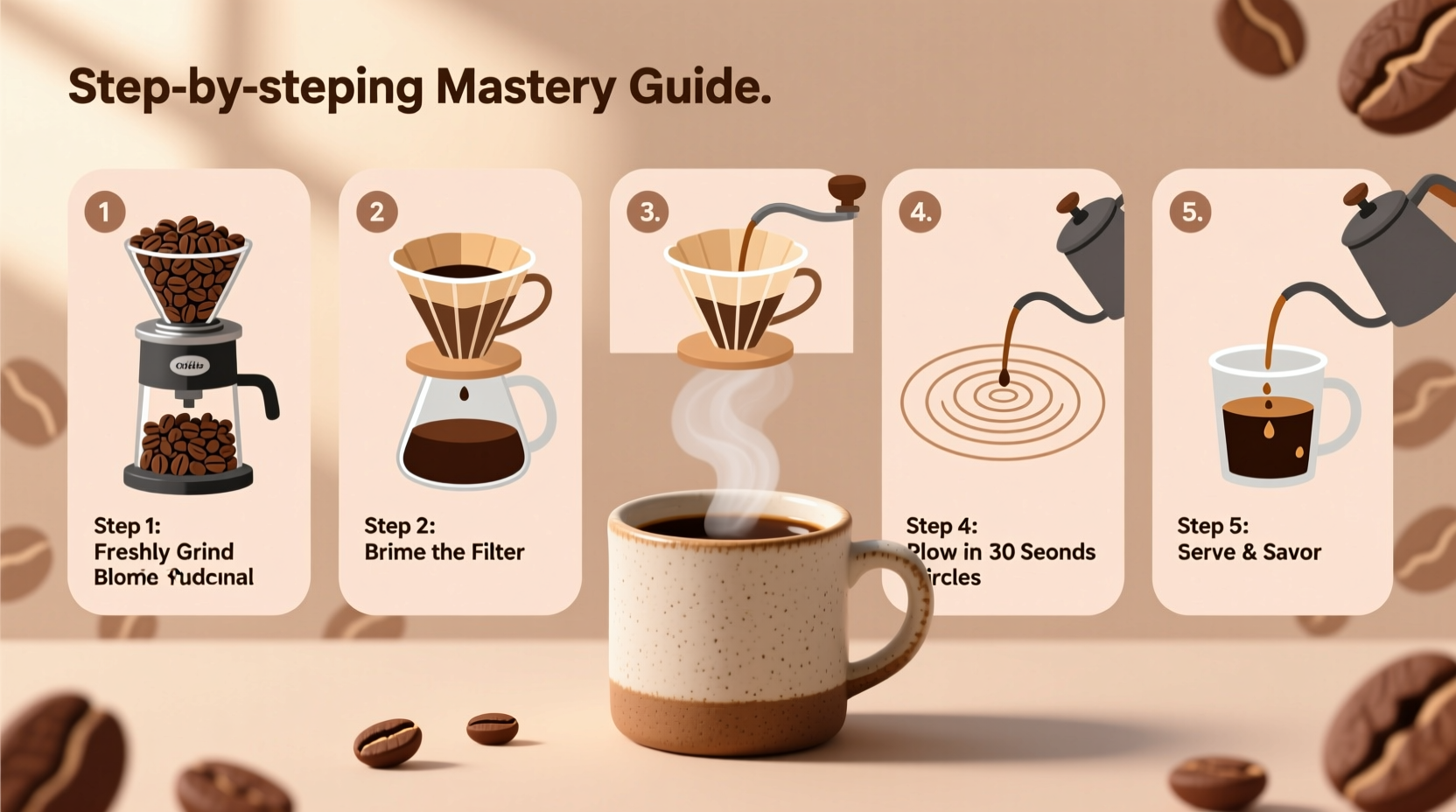 mastering the art of brewing step by step guide to making the perfect coffee at home