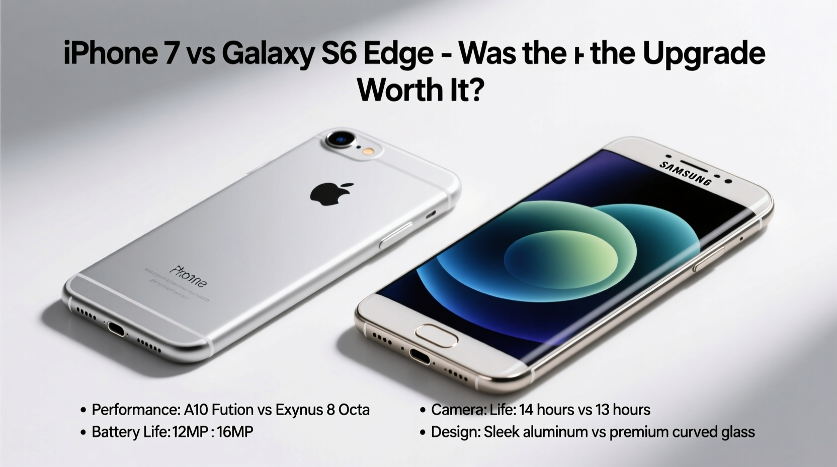 iphone 7 vs galaxy s6 edge was the upgrade worth it