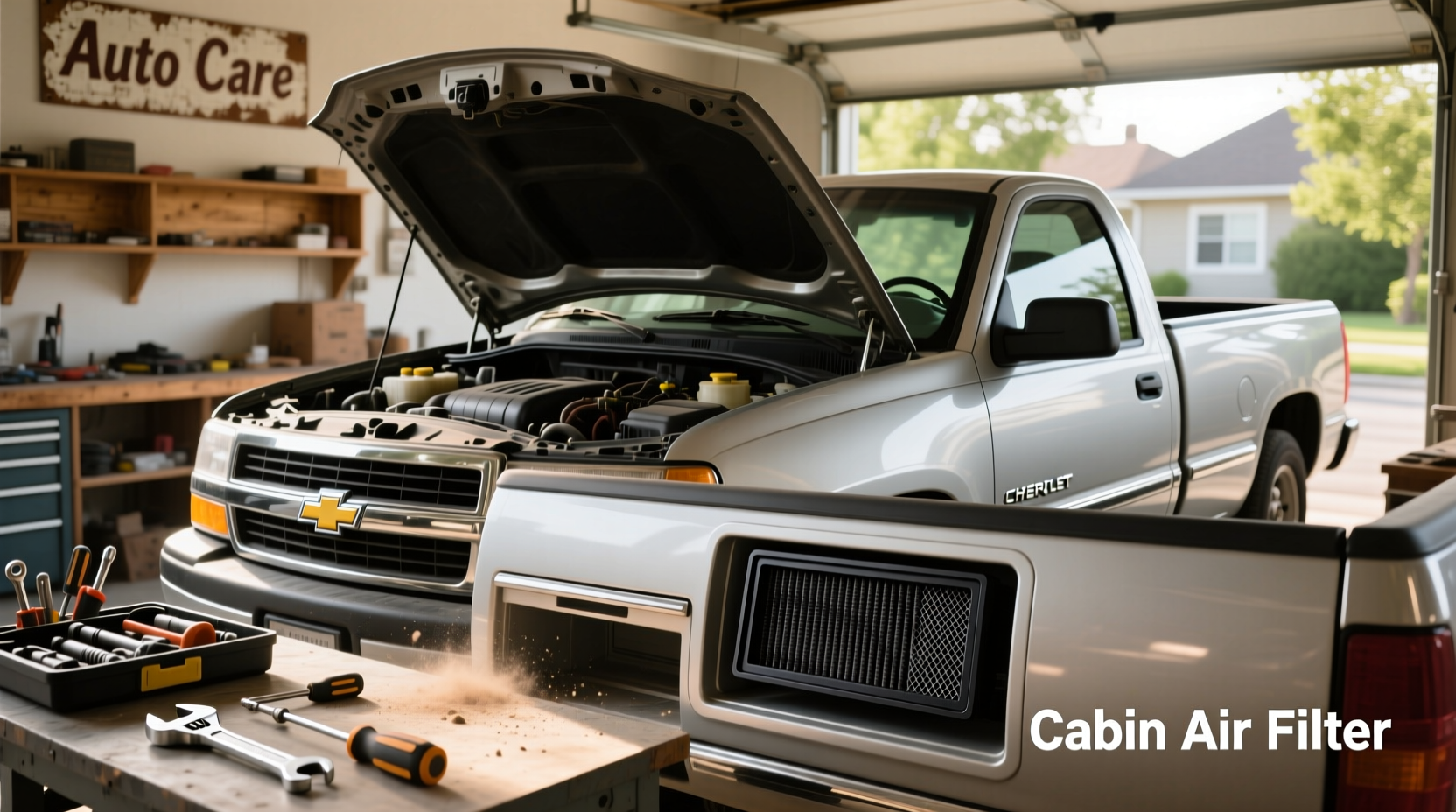 2002 silverado cabin air filter fit install guide