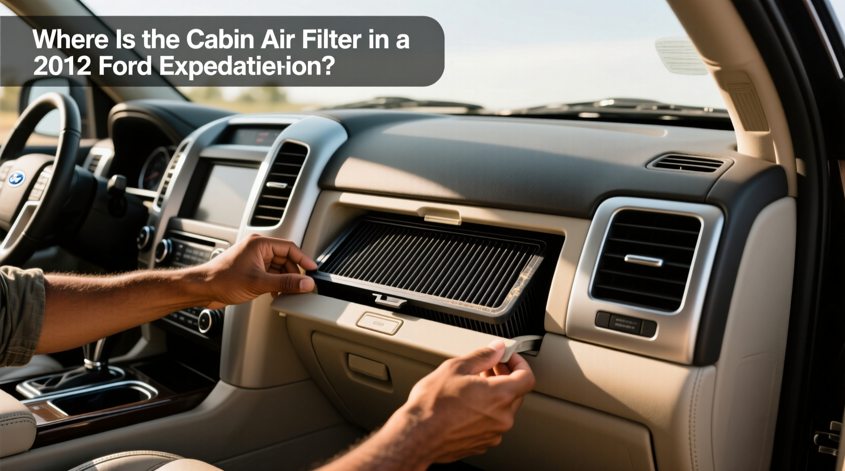 How to Find and Replace 2012 Ford Expedition Cabin Air Filter