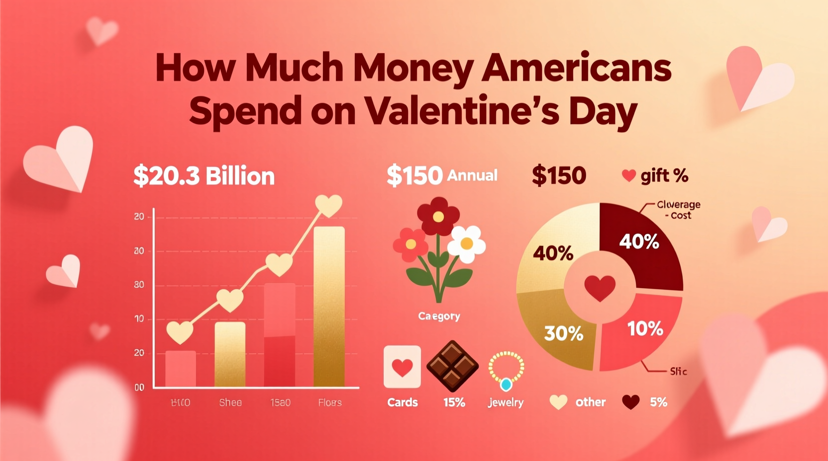 how much money to americans spend on valentines day