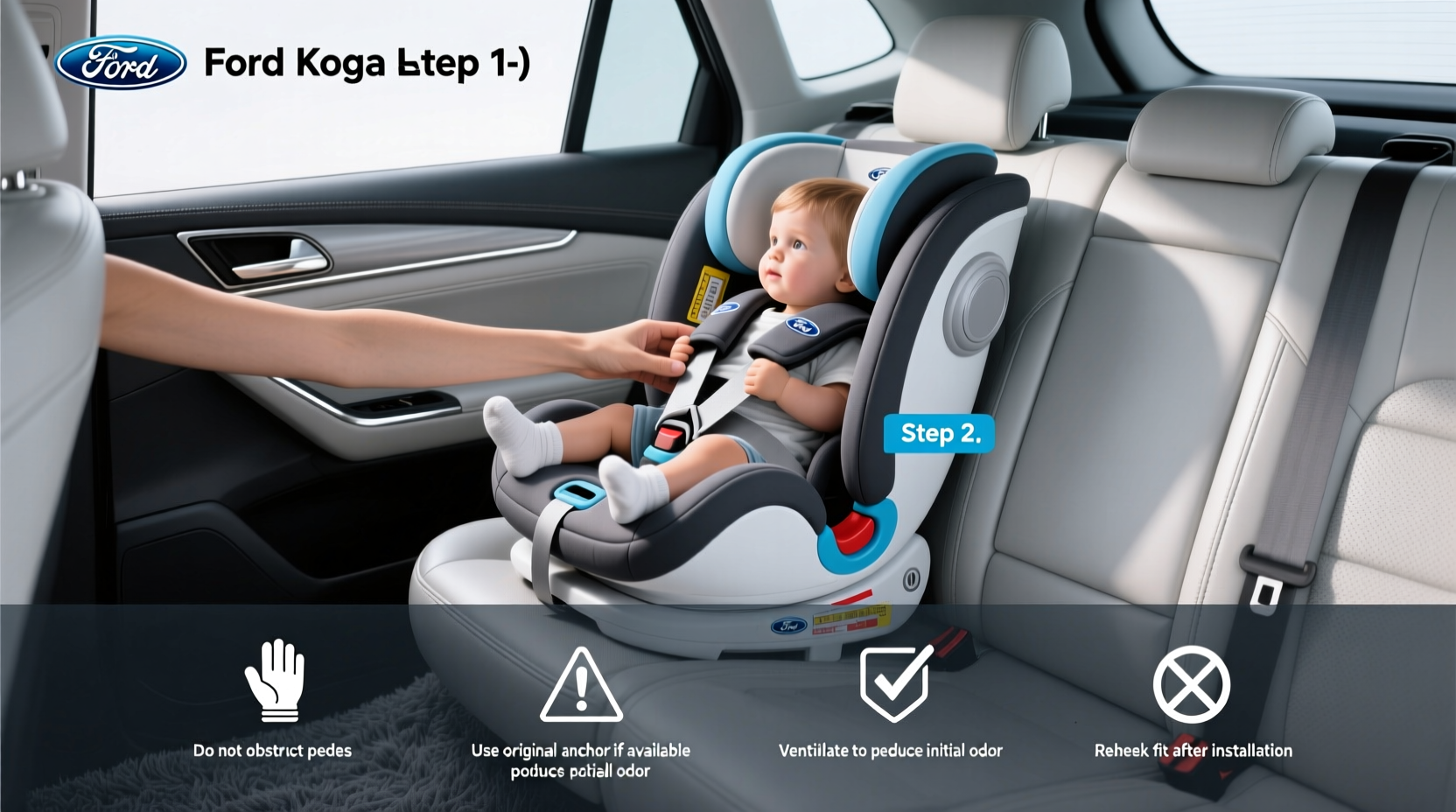 ford kuga child car seat
