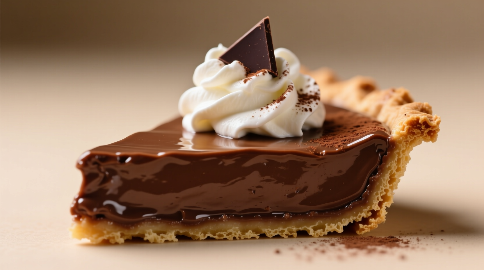 milk chocolate pudding pie