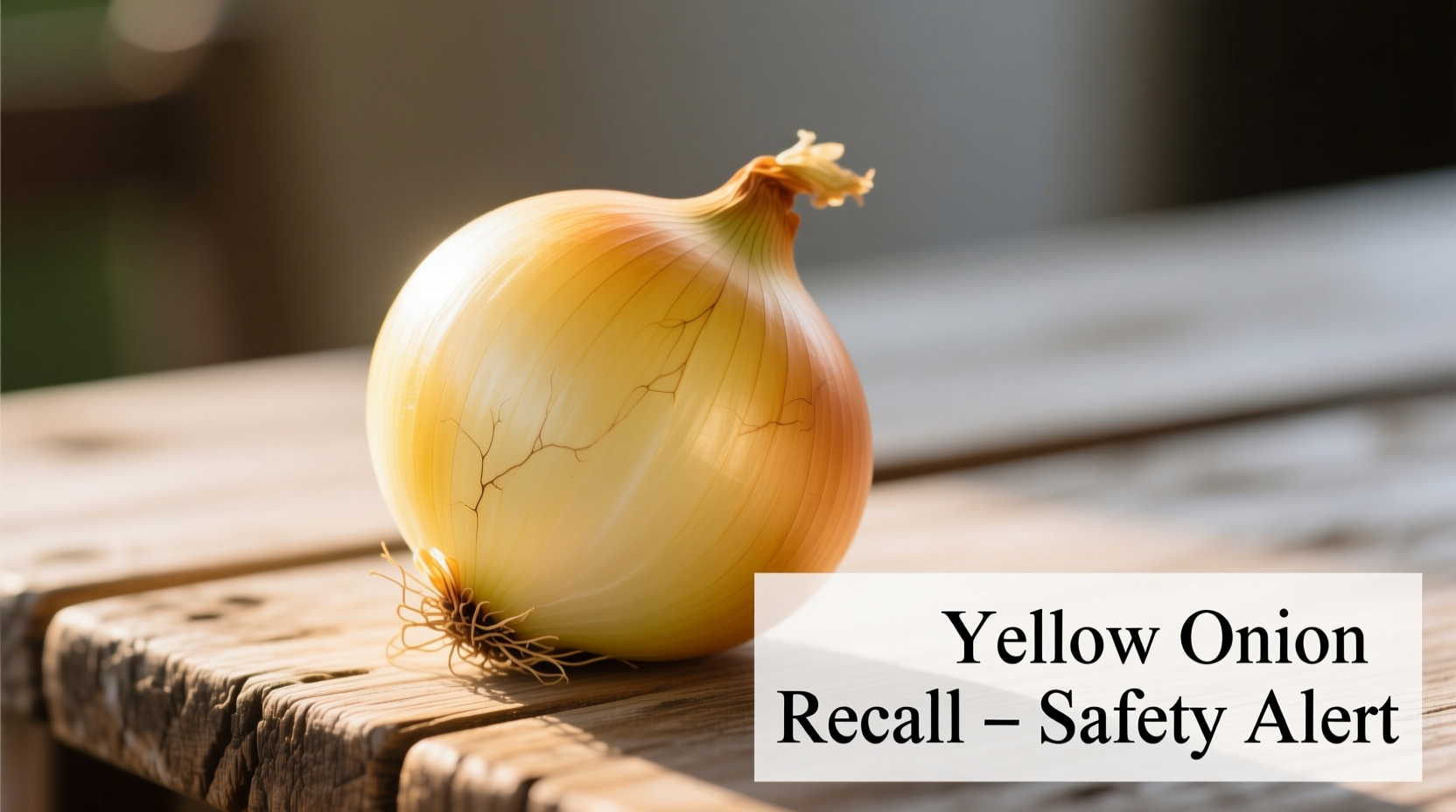 yellow onion recall