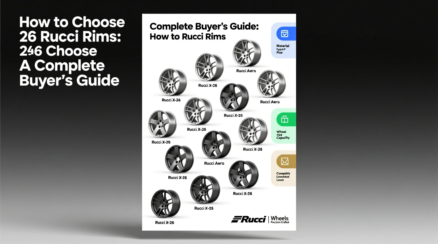 How to Choose 26 Rucci Rims: A Complete Buyer's Guide