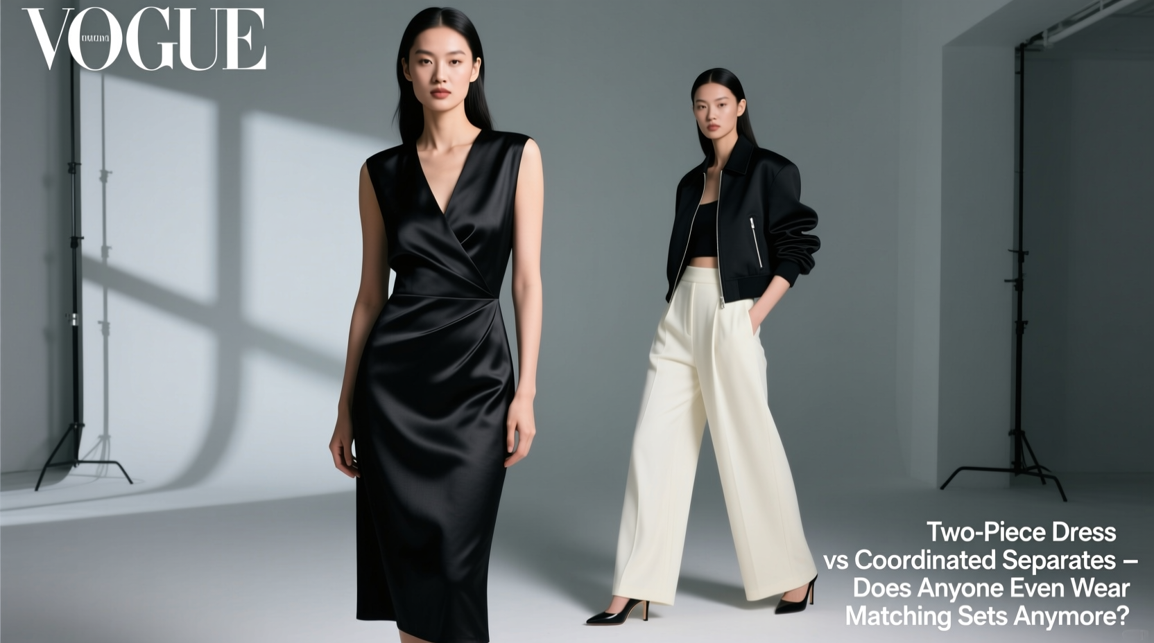 two piece dress vs coordinated separates does anyone even wear matching sets anymore