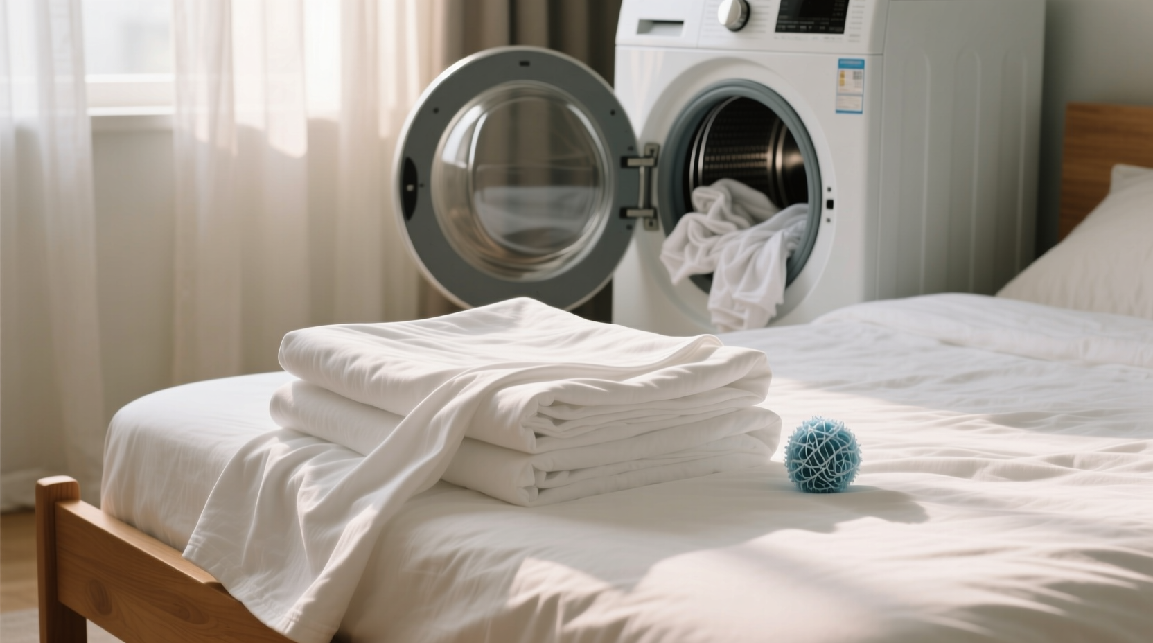 how to keep sheets from balling up in dryer