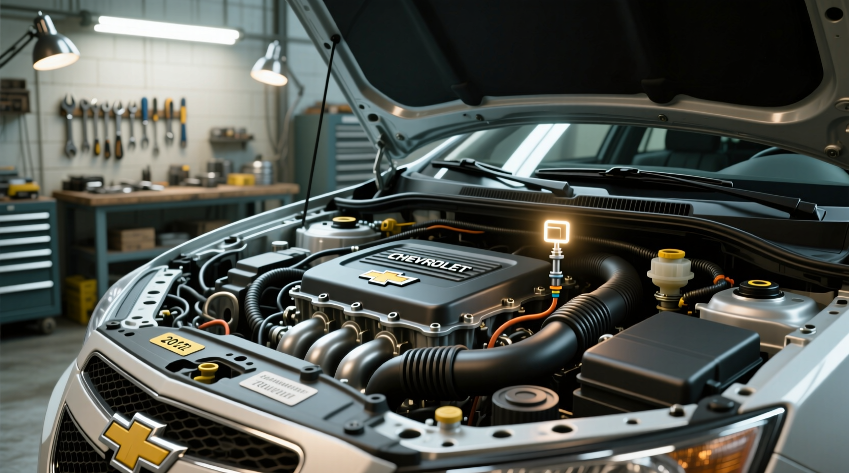 Where Is the Camshaft Position Sensor on a 2012 Chevy Cruze?