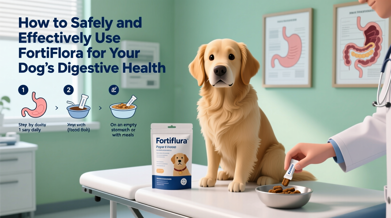 how to safely and effectively use fortiflora for your dogs digestive health