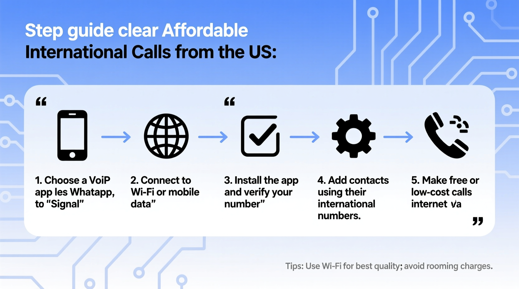 how to make clear and affordable international calls from the us a step by step guide