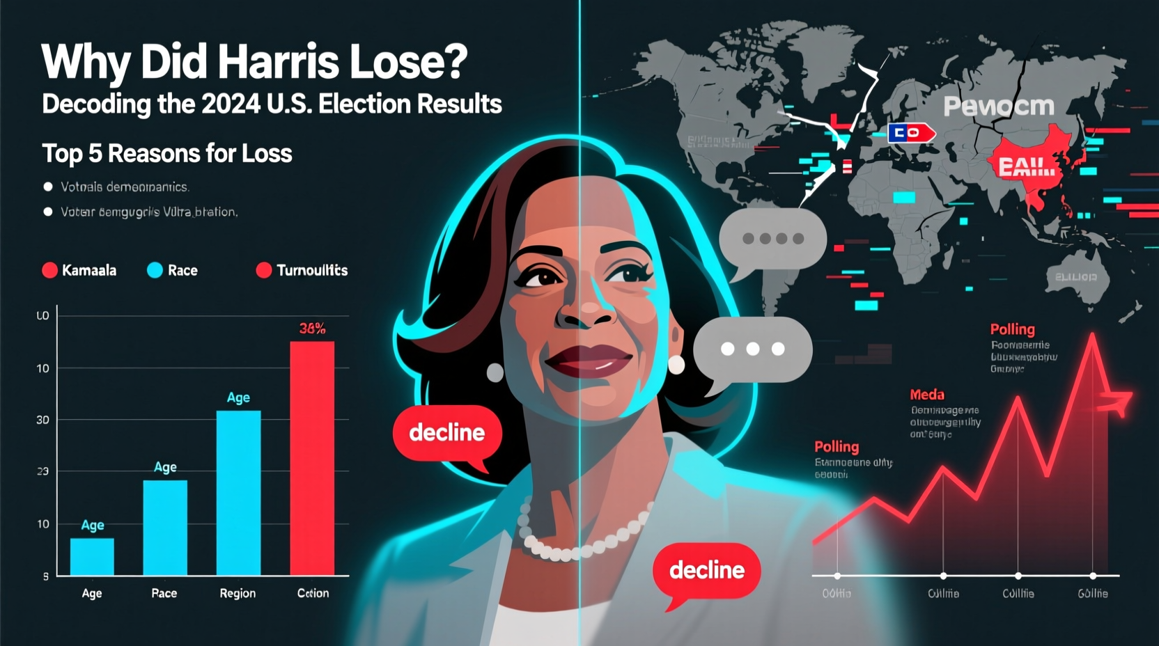 why did harris lose analyzing the 2024 election results