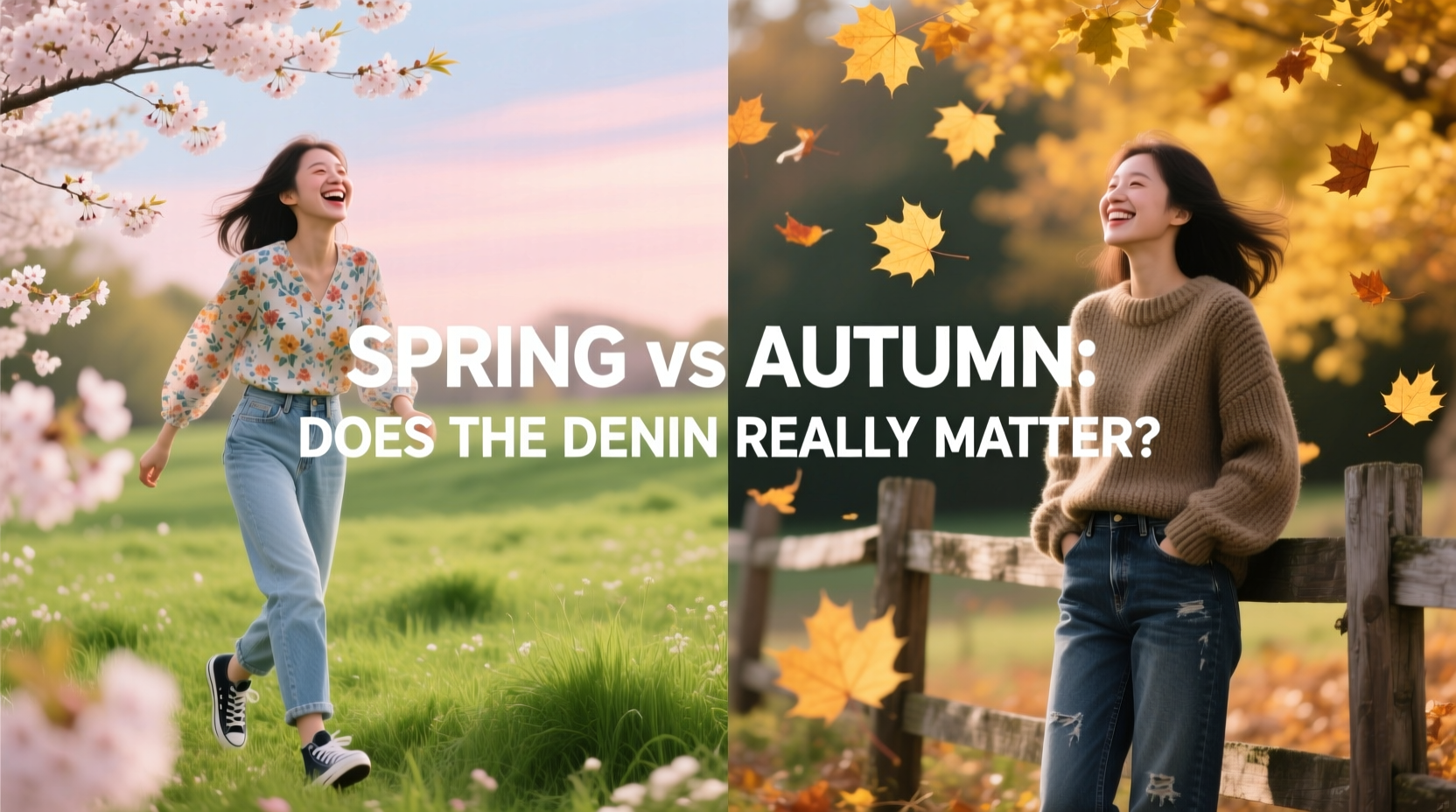 spring vs autumn jeans does the denim really matter
