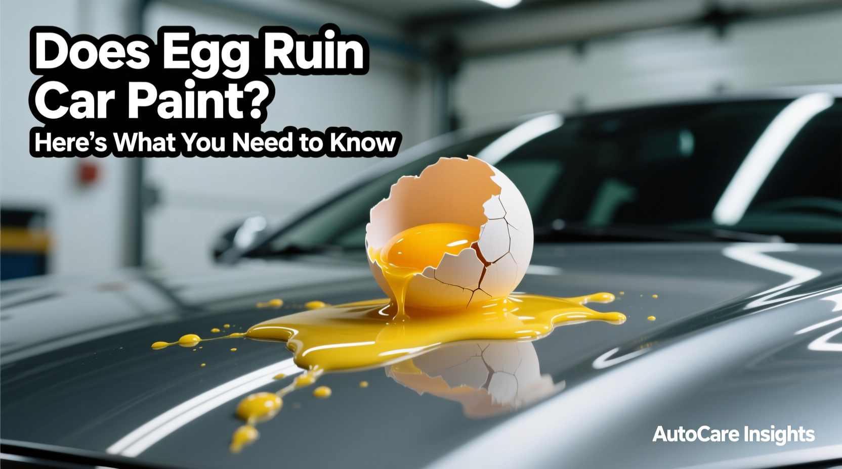 does egg ruin car paint