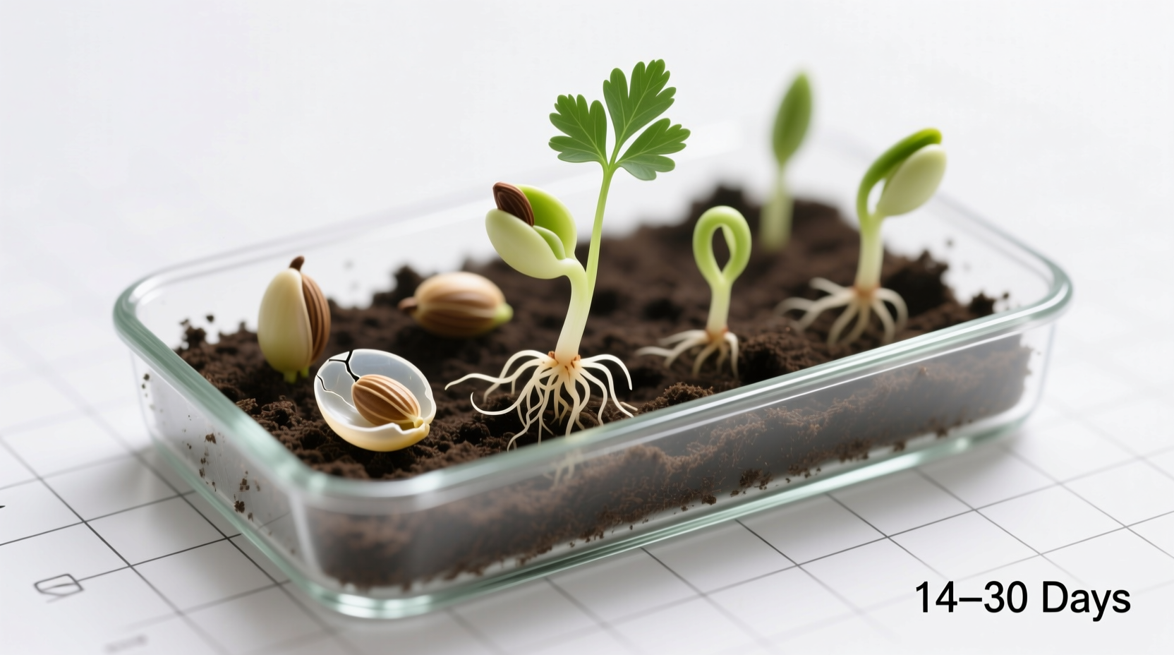 how long does parsley take to germinate