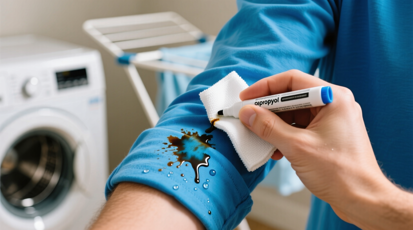 how to remove dry erase marker from clothes