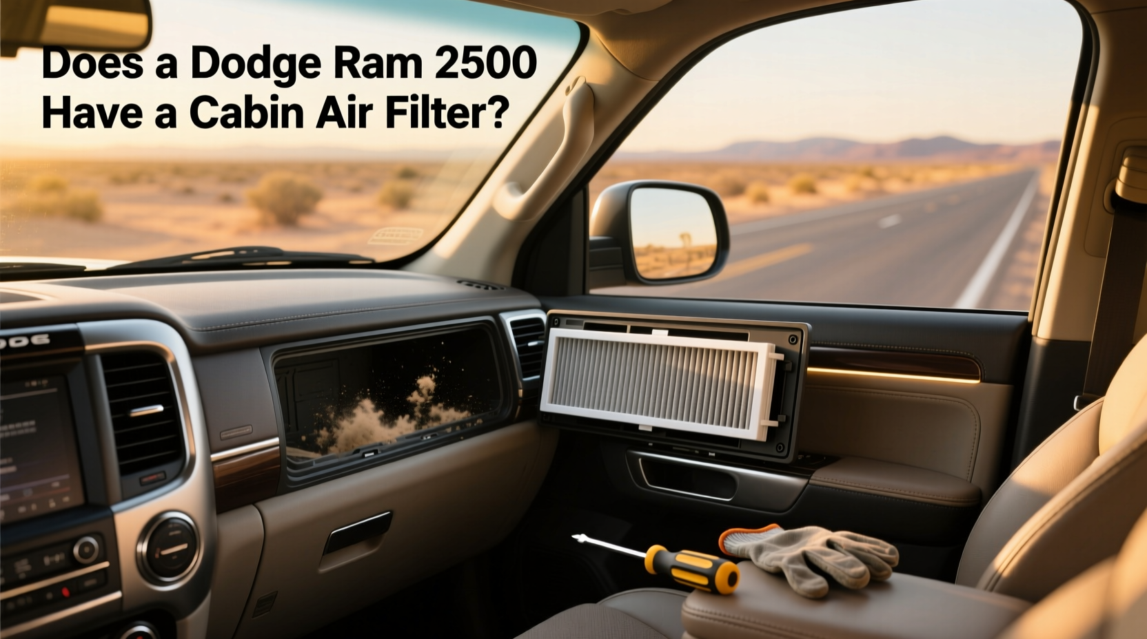 Ram 2500 Cabin Air Filter Replacement Guide