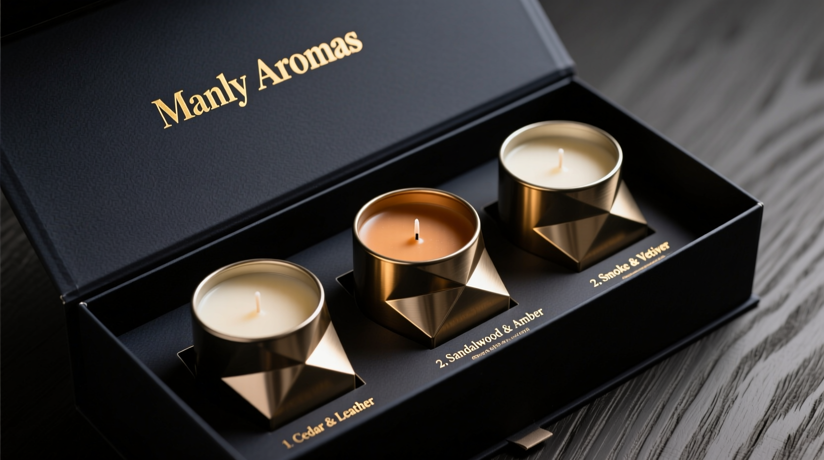 candle gift box ideas for him curated scents manly aromas