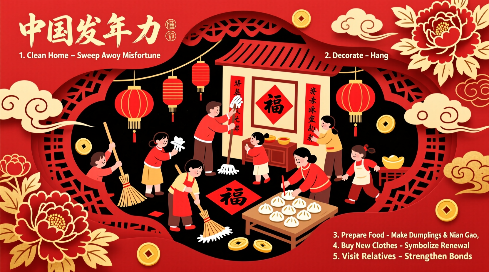 what to do before chinese new year