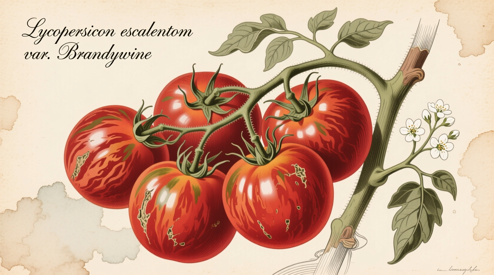 Brandywine heirloom Tomate: Geschmack statt Haltbarkeit