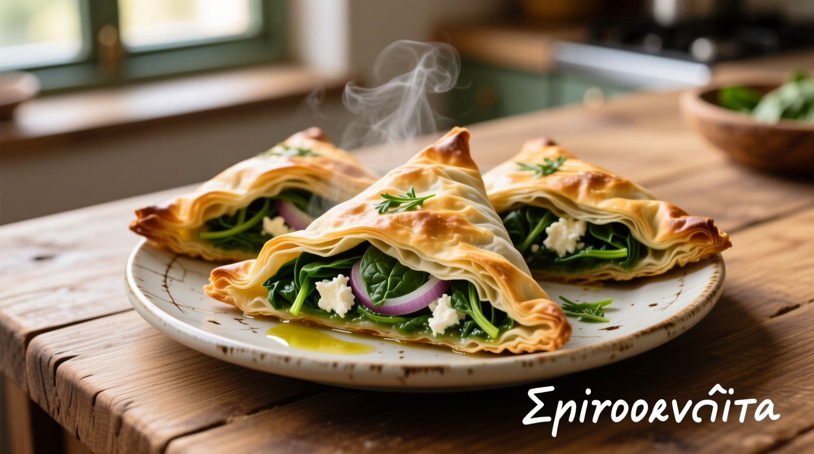 Greek Spinach Pie Triangles: Authentic Spanakopita Recipe