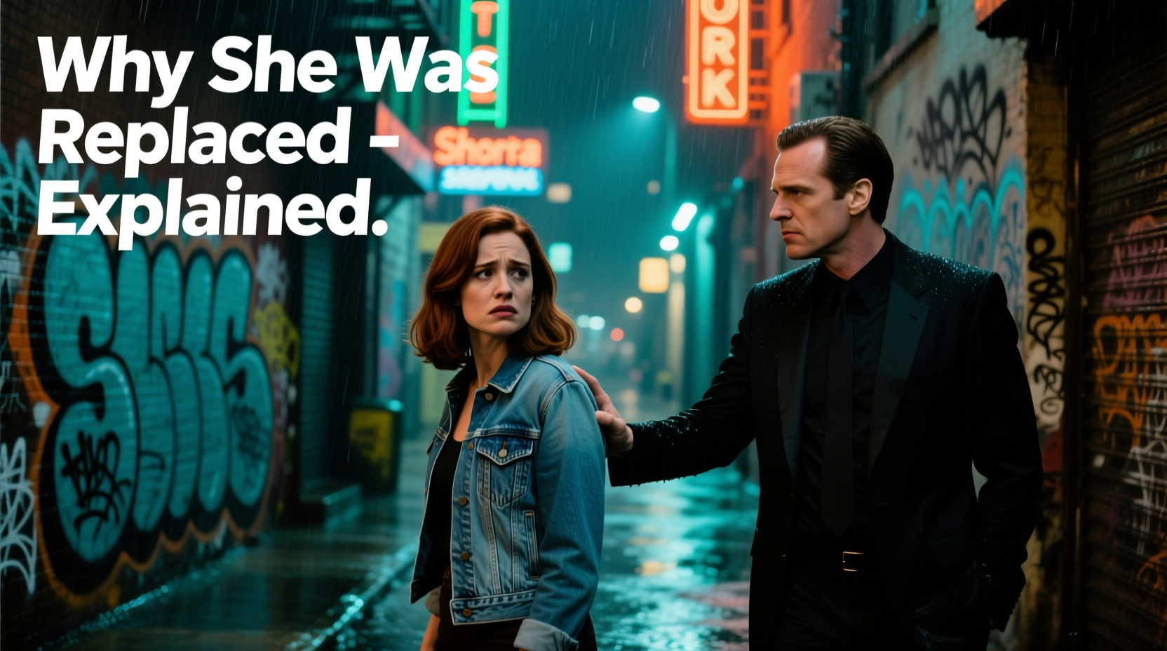 why did they replace sharona on monk bitty schrams exit explained