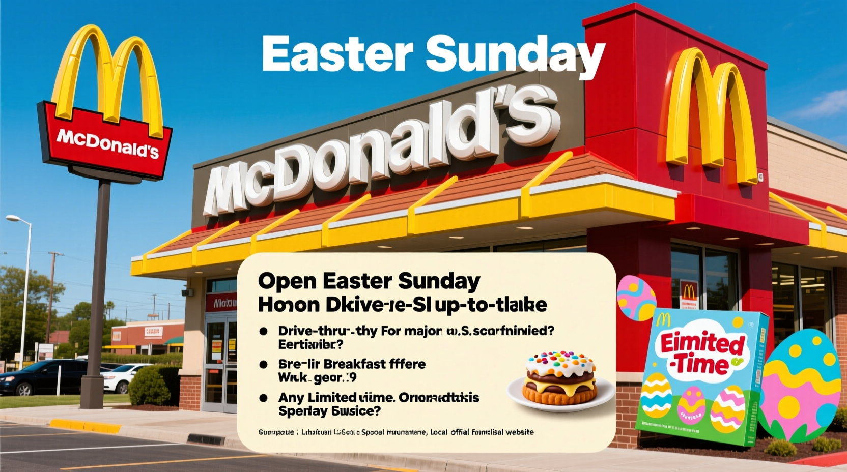 are mcdonalds open on easter
