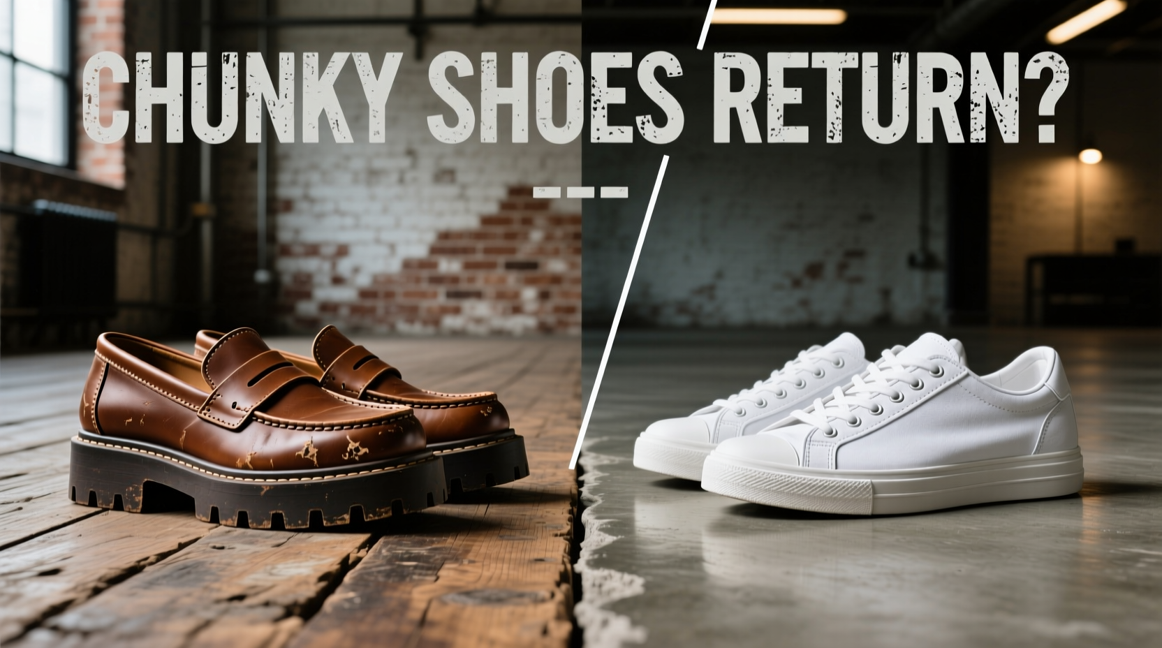 thick soled loafers vs minimalist sneakers are chunky shoes really back
