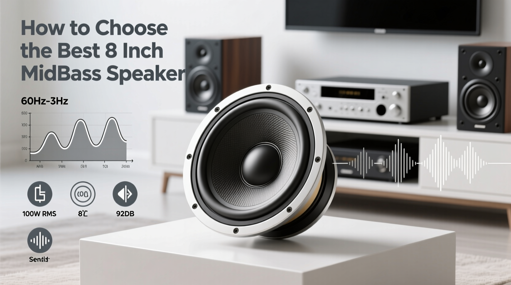 8 inch midbass speaker