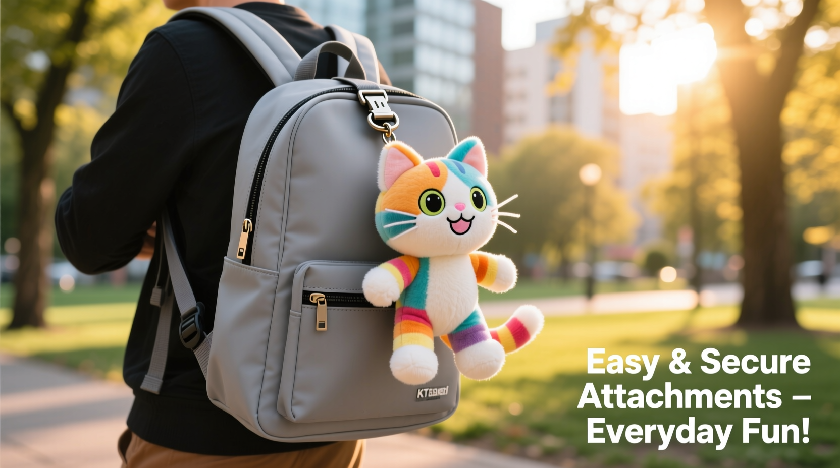 easy and secure methods to attach a kt cat doll to your backpack for everyday fun