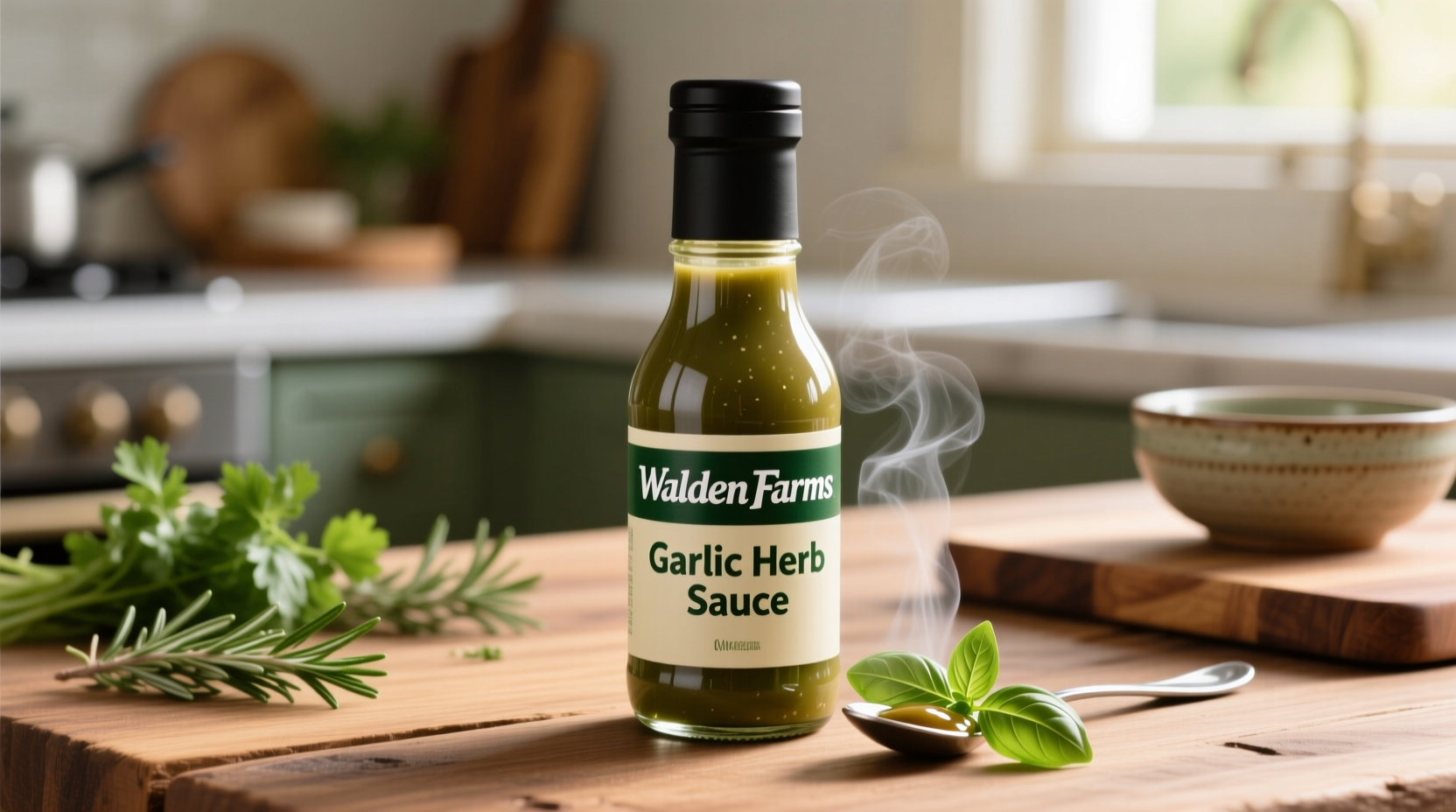 walden farms garlic herb sauce