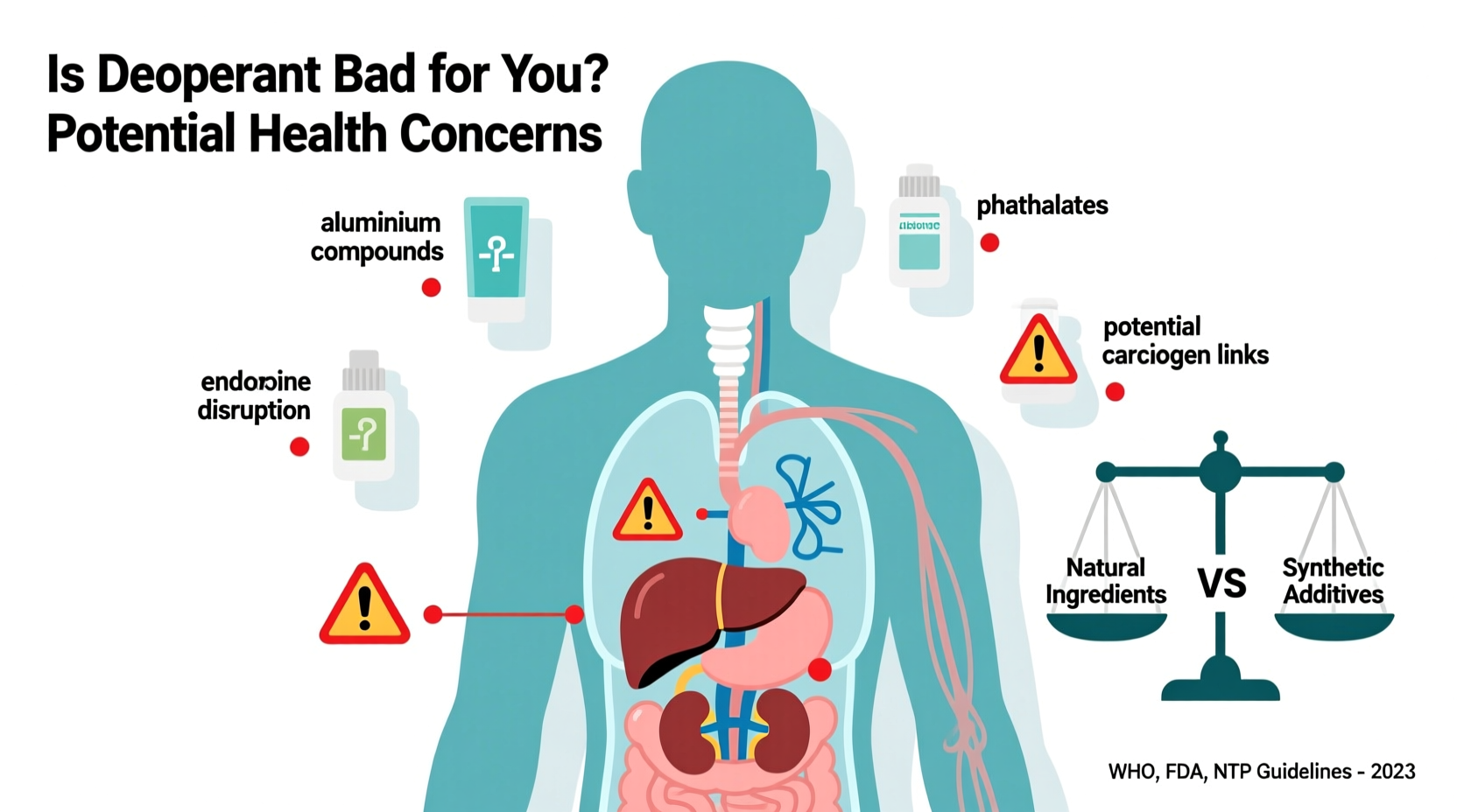 is deodorant bad for you potential risks health concerns